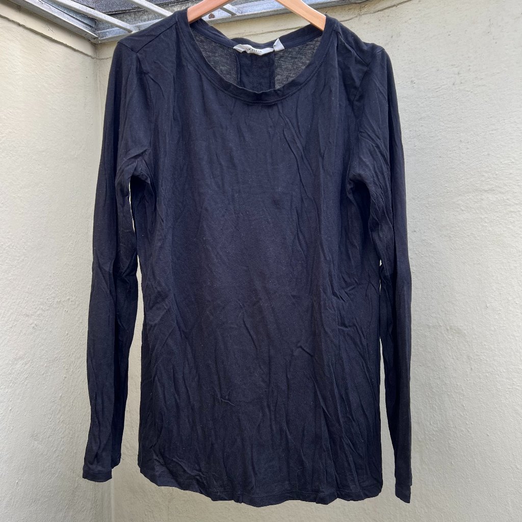 Athleta Cotton And Modal Black Tunic (M)